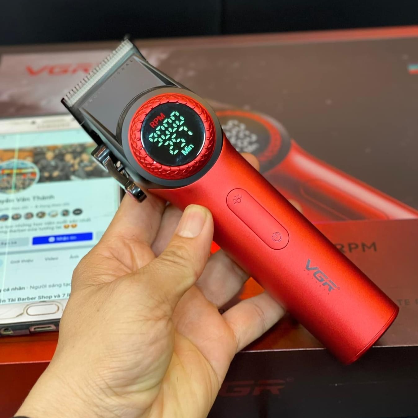 Tông Đơ Cắt Tóc VGR V-001