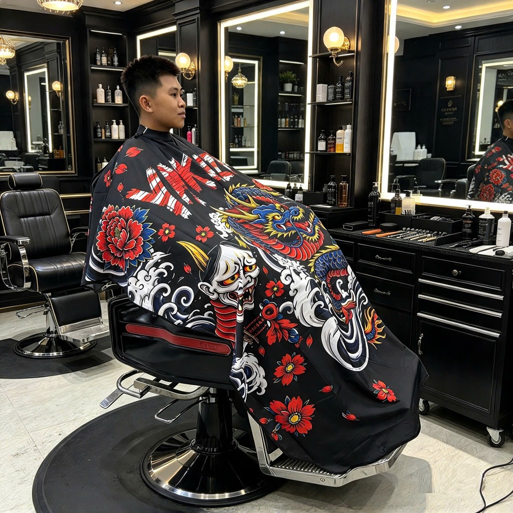 Áo Choàng Cắt Tóc YAKUZA