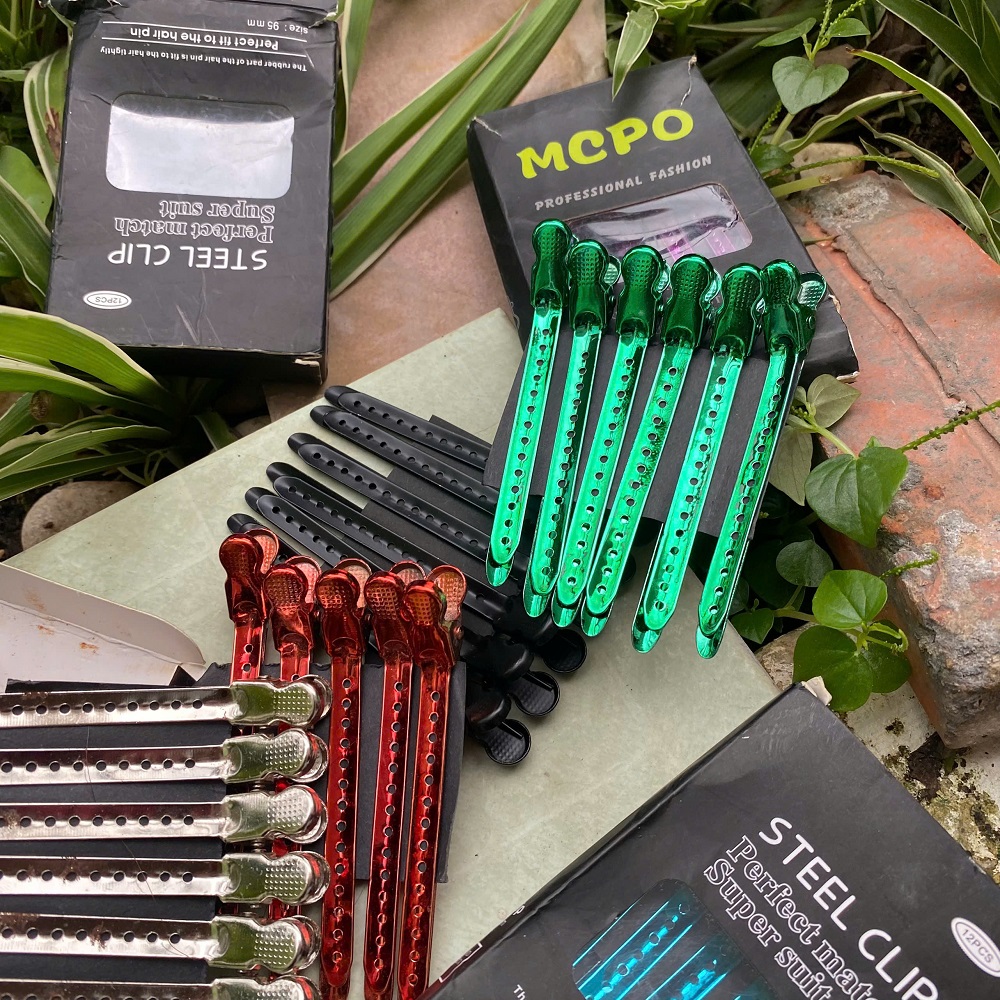 Kẹp Vịt  STEEL CLIP Bộ 12 Cây