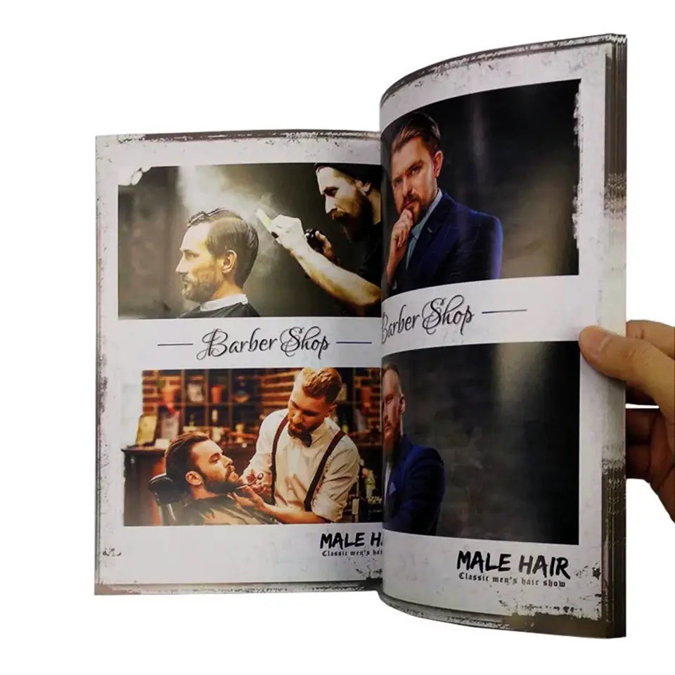 Cuốn album hình tóc nam barber 696
