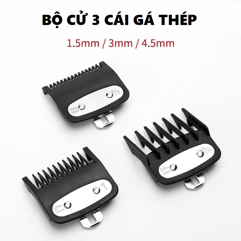 Bộ Cử Tông Đơ 3 Cái Gá Thép