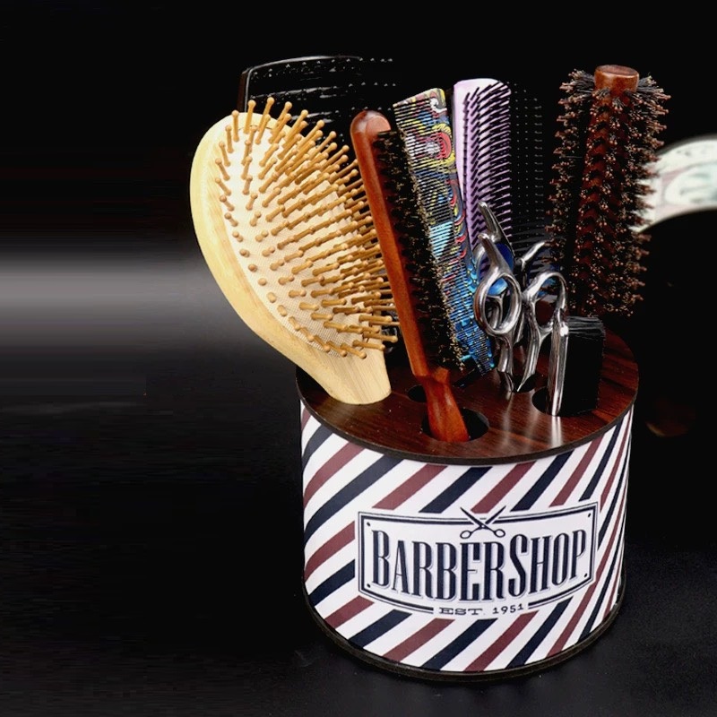 Hộp Đựng Dụng Cụ Kéo Lược Cắt Tóc Barbershop