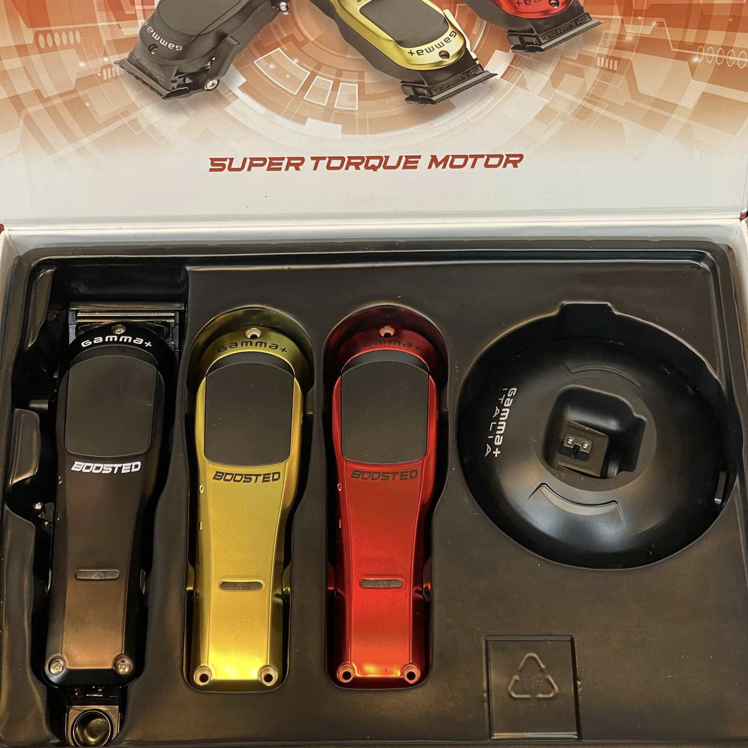 Tông Đơ Cắt Tóc Gamma+ BOOSTED Italy