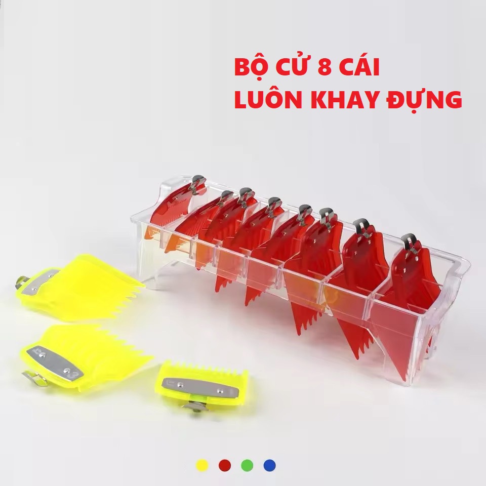 Bộ Cử Tông Đơ Gá Thép 8 Cái Luôn Khay