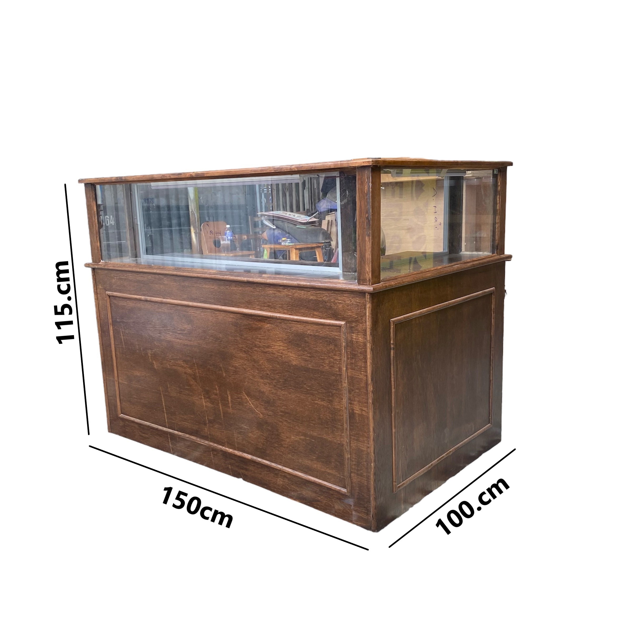 Quầy Thu Ngân Cao Cấp Gỗ Tự Nhiên