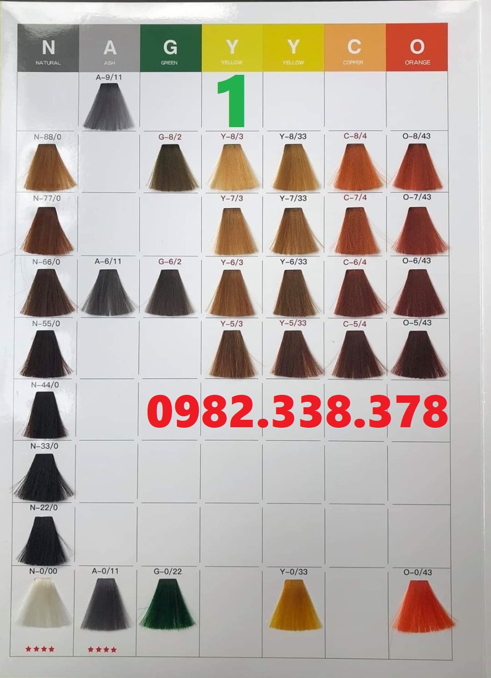 Thuốc Nhuộm Tóc Color Tour