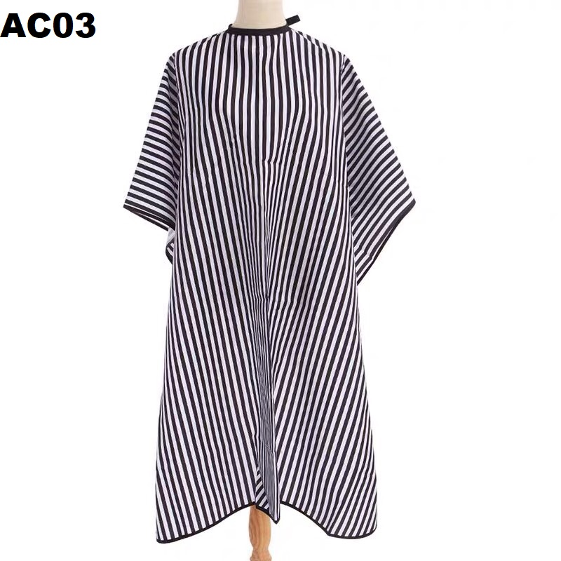 Áo Choàng cắt tóc Barber Sọc kẻ