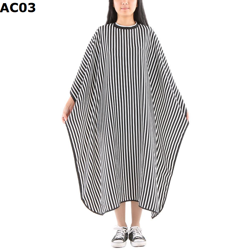Áo Choàng cắt tóc Barber Sọc kẻ