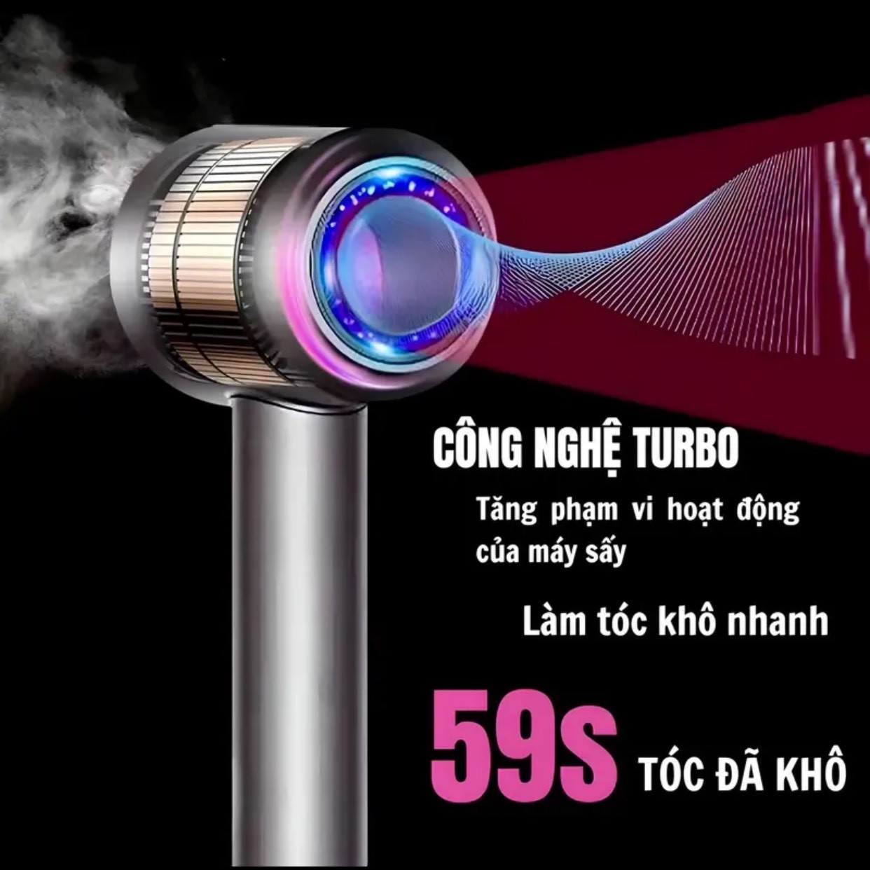 Máy Sấy Tóc ION Âm Advanced Hair Dryer