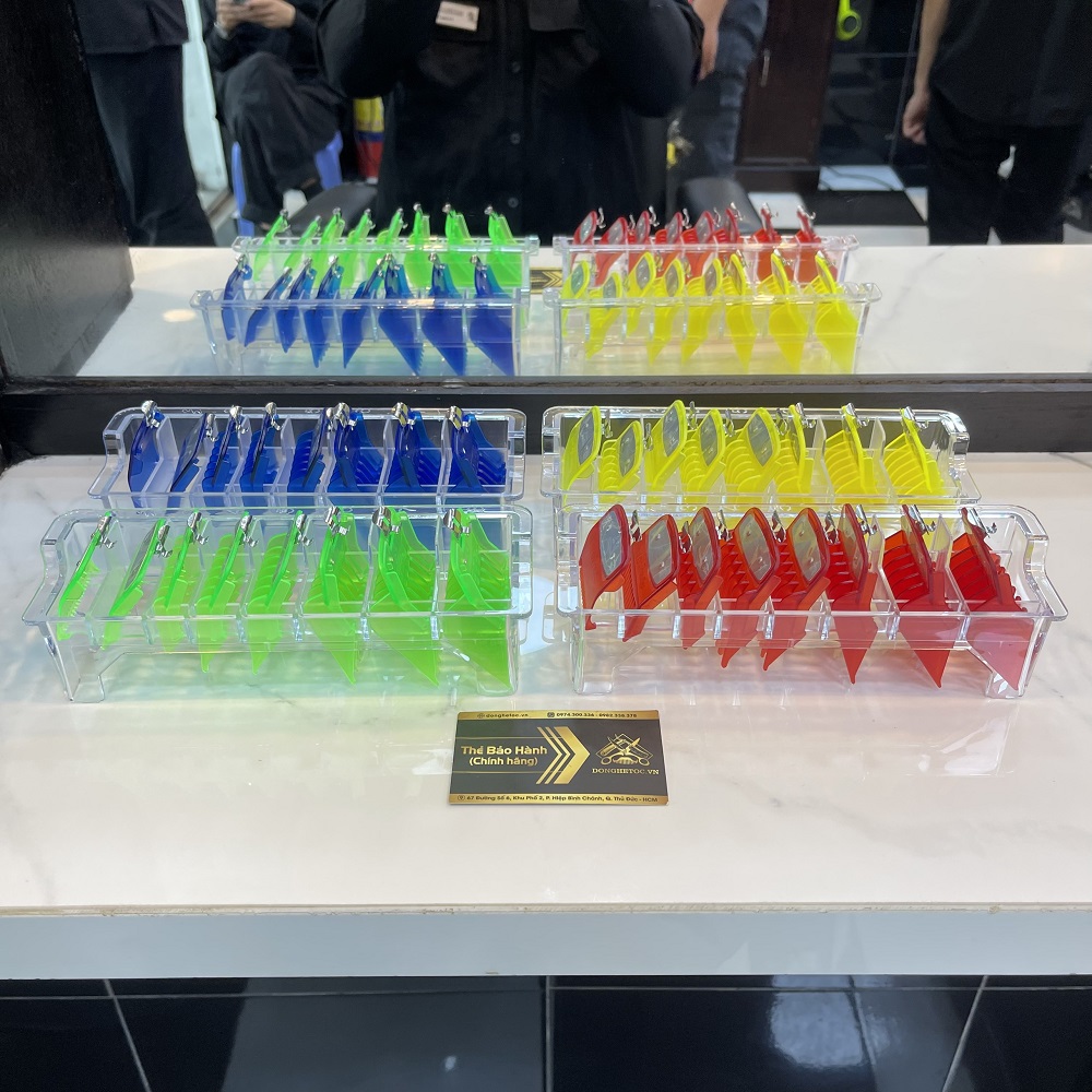 Bộ Cử Tông Đơ Gá Thép 8 Cái Luôn Khay