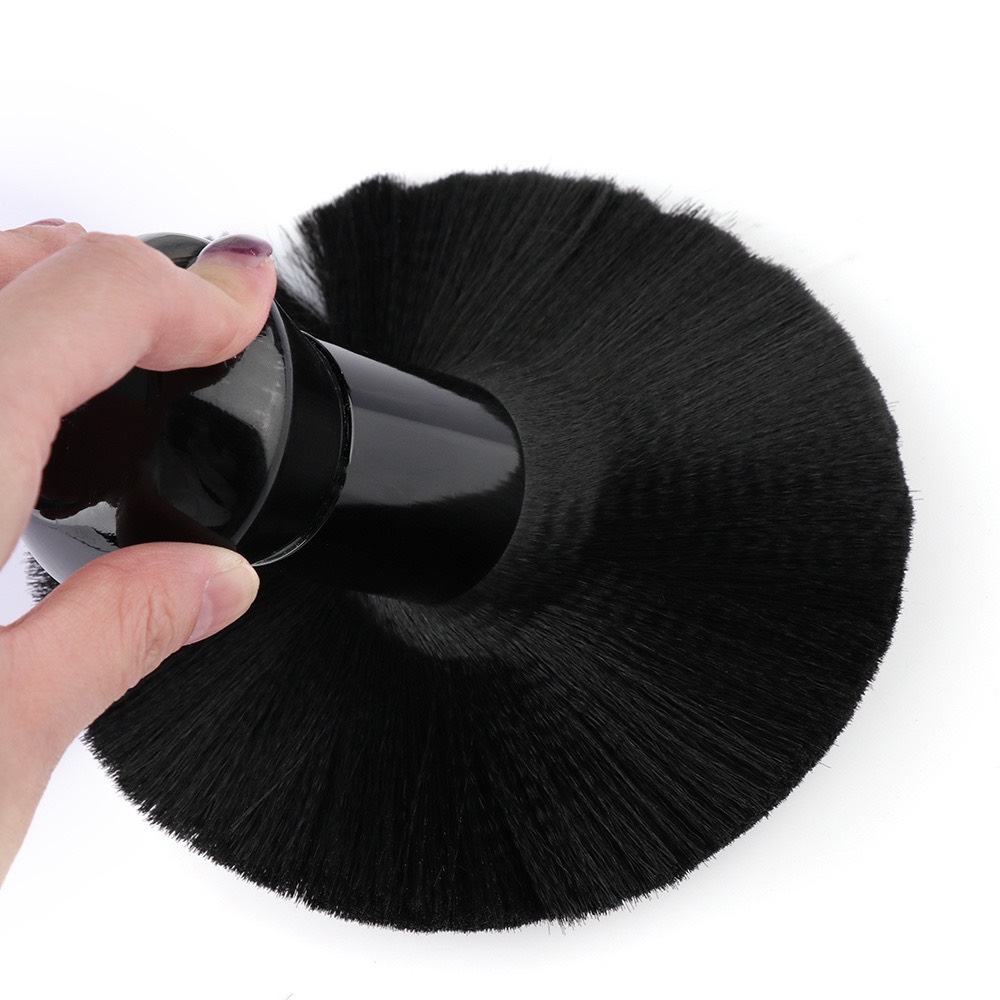 Cọ Phủi Tóc Mềm Mại Màu Đen Cho Salon barber Làm Tóc