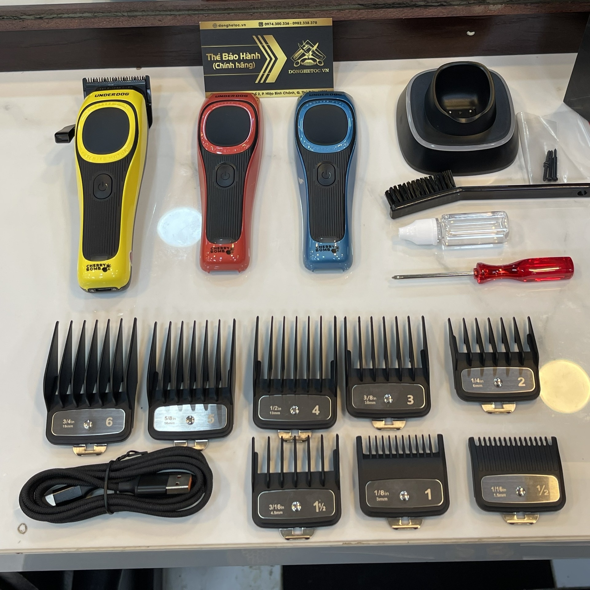 Tông Đơ Cắt Tóc Cherry Bomb Underdog