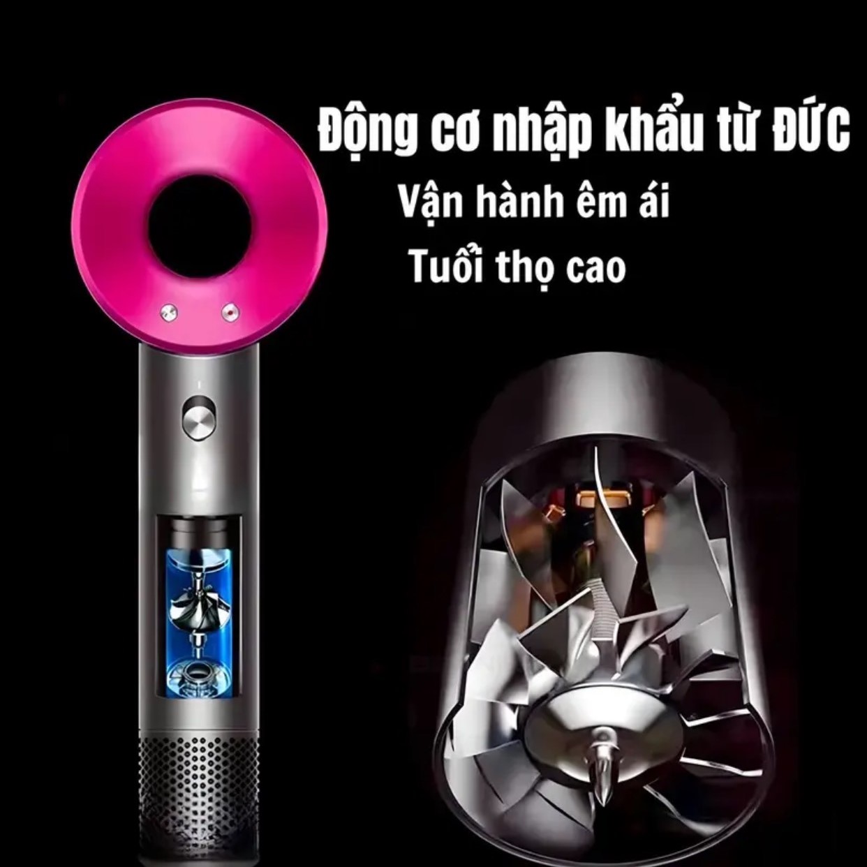 Máy Sấy Tóc ION Âm Advanced Hair Dryer
