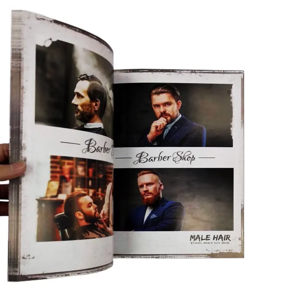 Cuốn album hình tóc nam barber 696