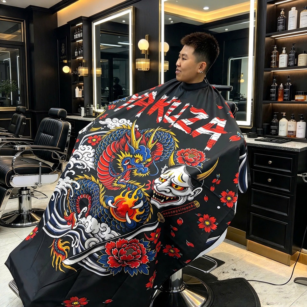 Áo Choàng Cắt Tóc YAKUZA