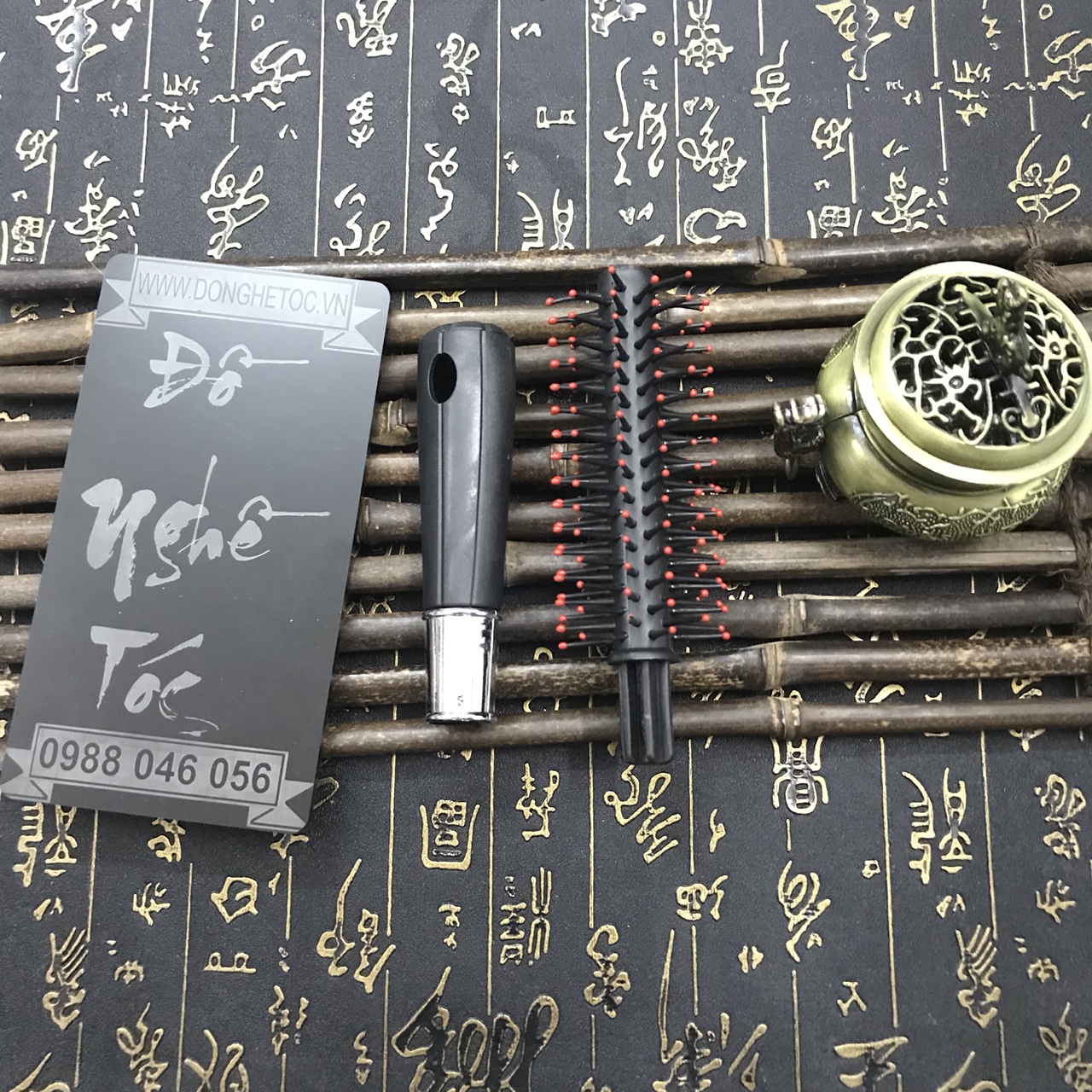 Lược sấy tóc tạ kiểu