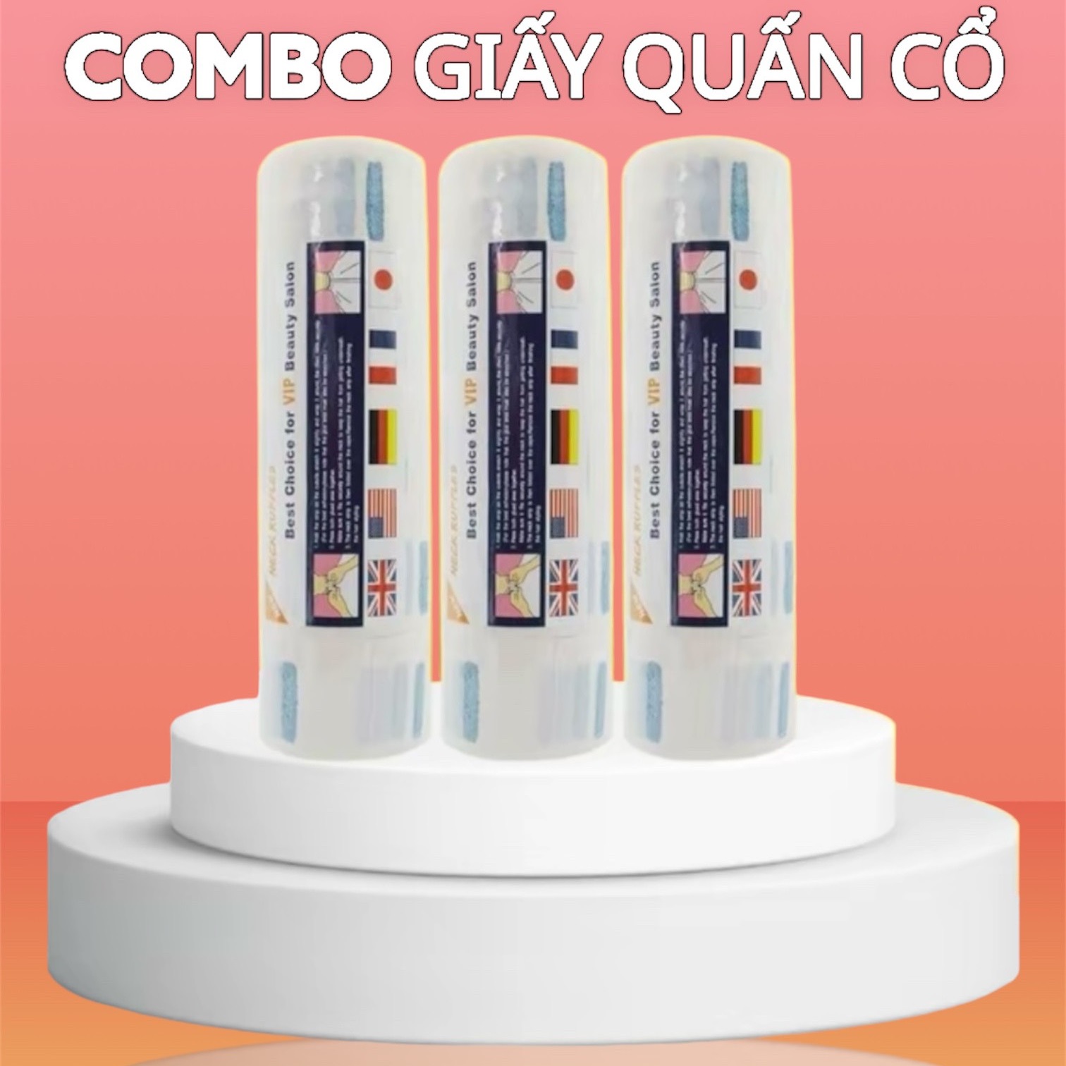 COMBO 3 Cây Giấy Quấn Cổ