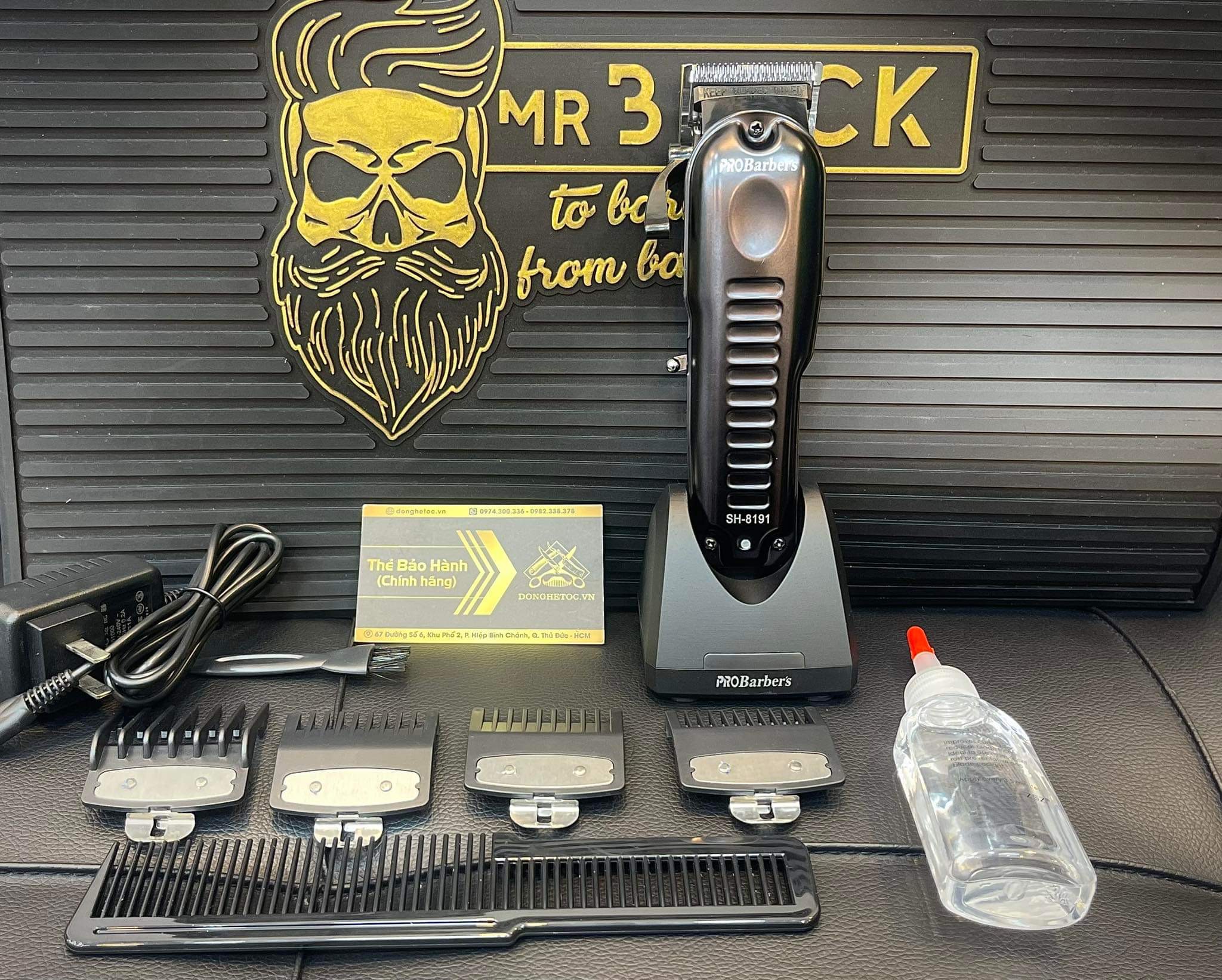 Tông Đơ Cắt Tóc PRO Barbeers SH-8191