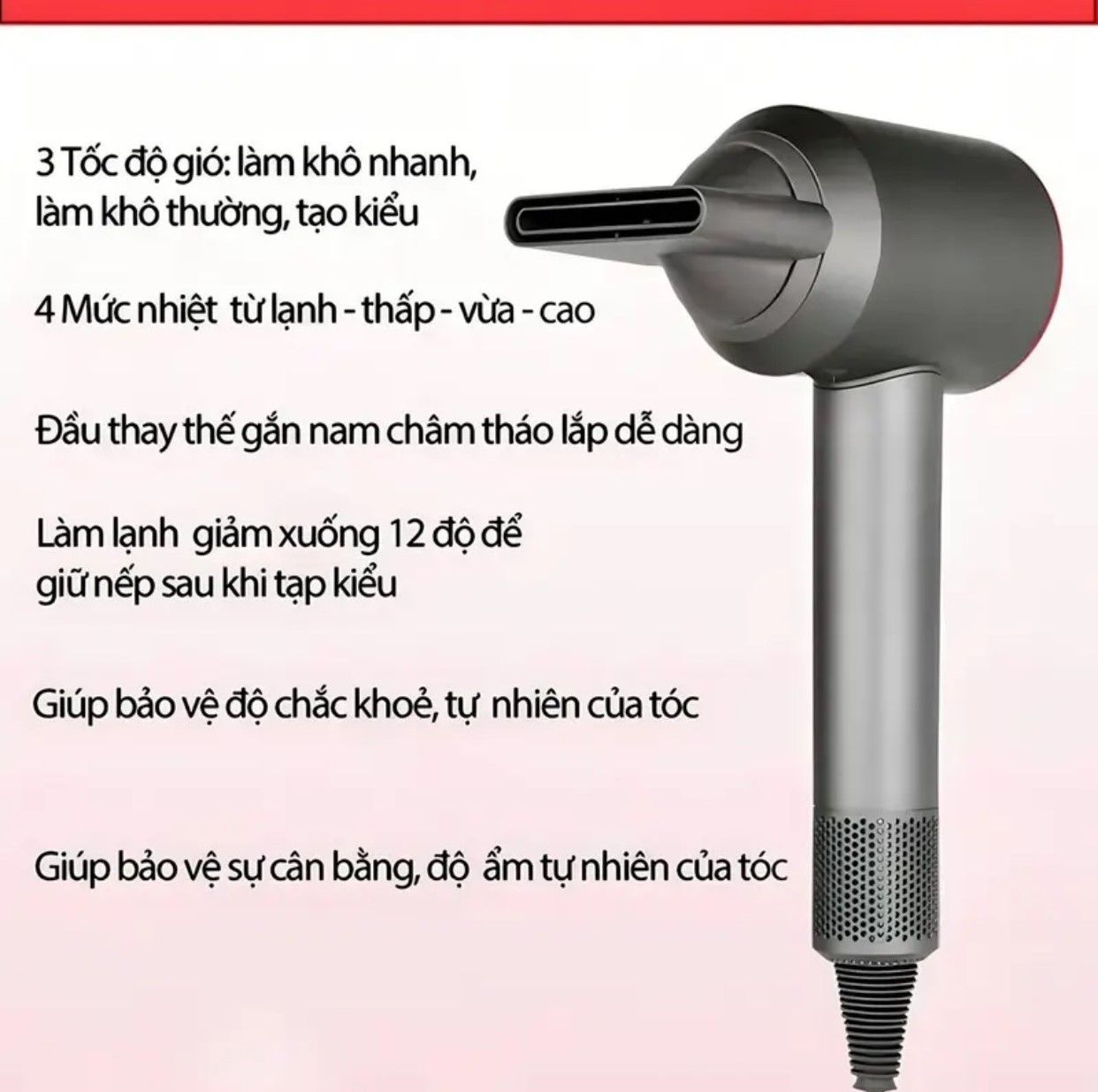 Máy Sấy Tóc ION Âm Advanced Hair Dryer