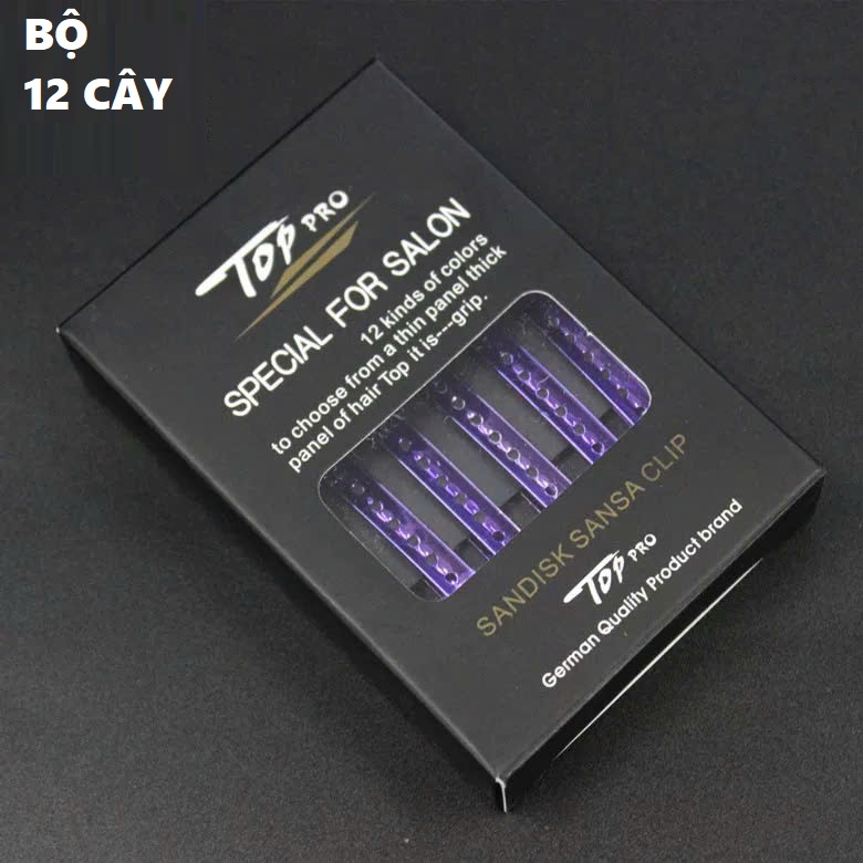 Kẹp Vịt  STEEL CLIP Bộ 12 Cây