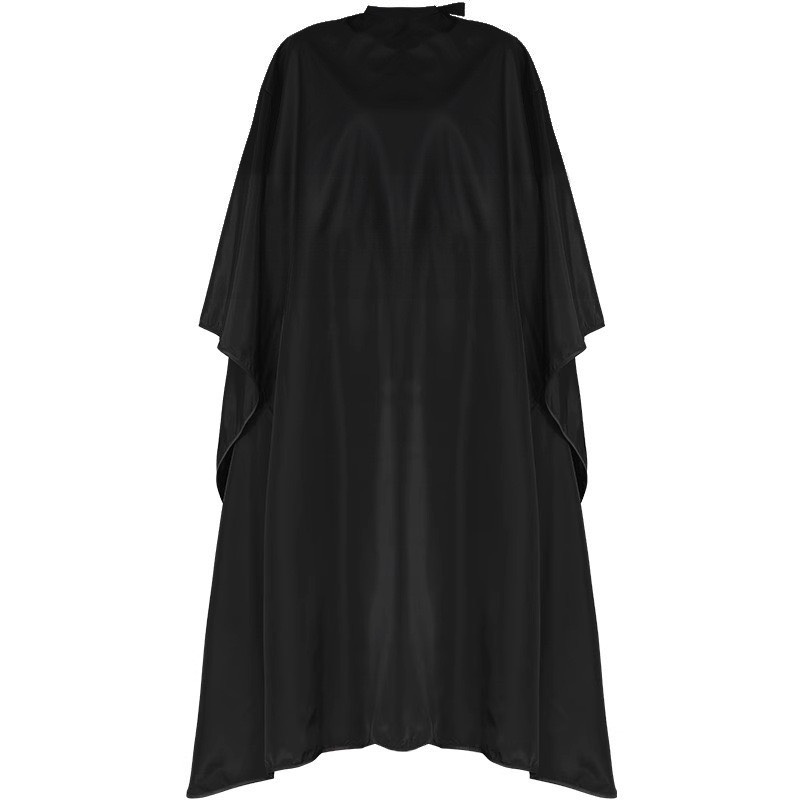 Áo Choàng Cắt Tóc Màu Đen Trơn AC15