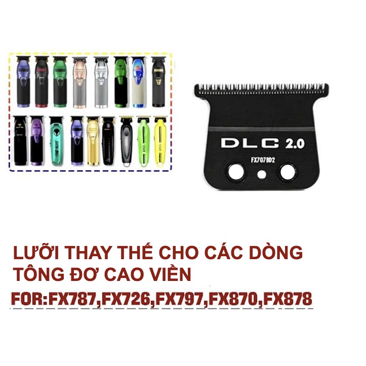Lưỡi Tông Đơ Cạo Viền DLC 2.0