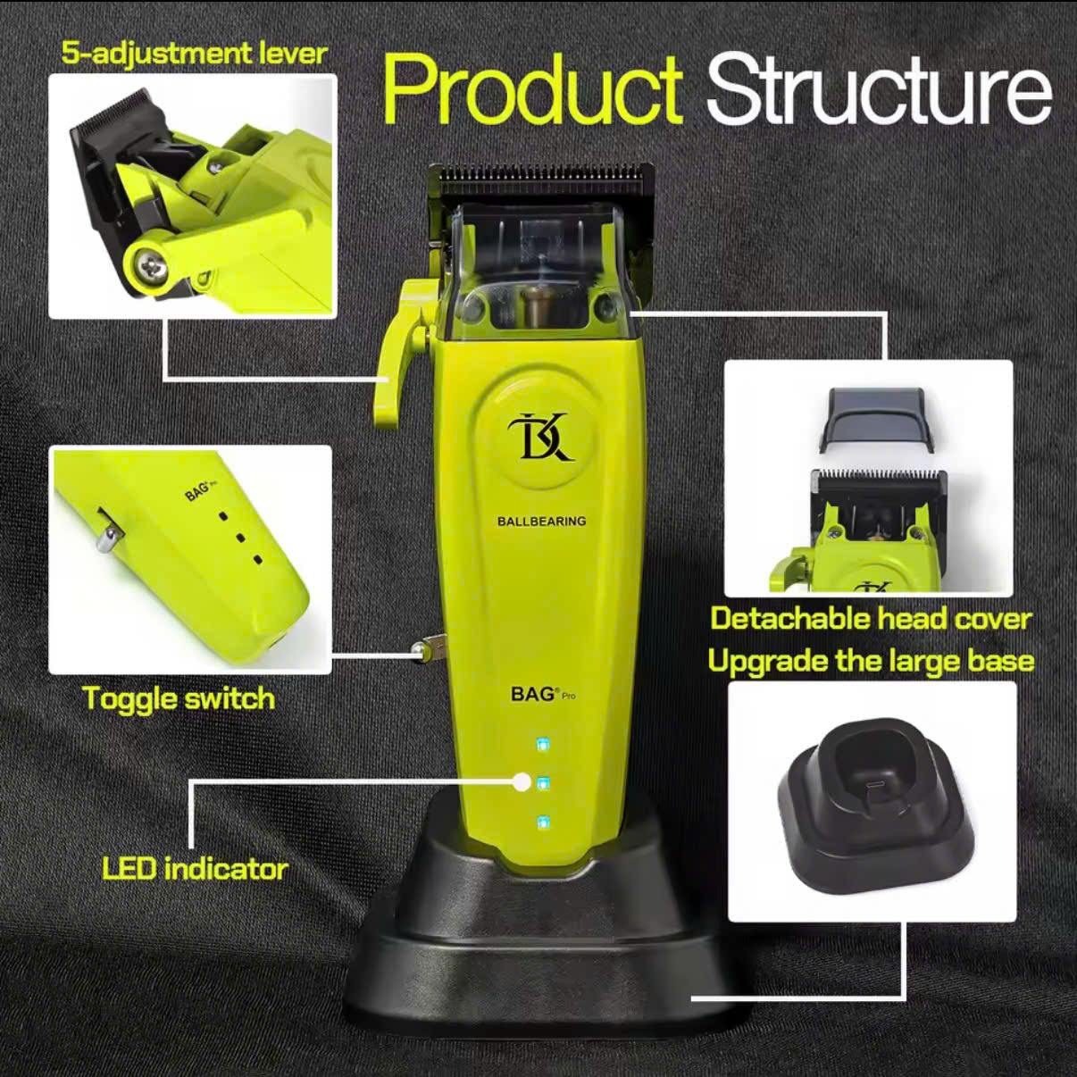 Tông Đơ Cắt Tóc DKBAG DK-079