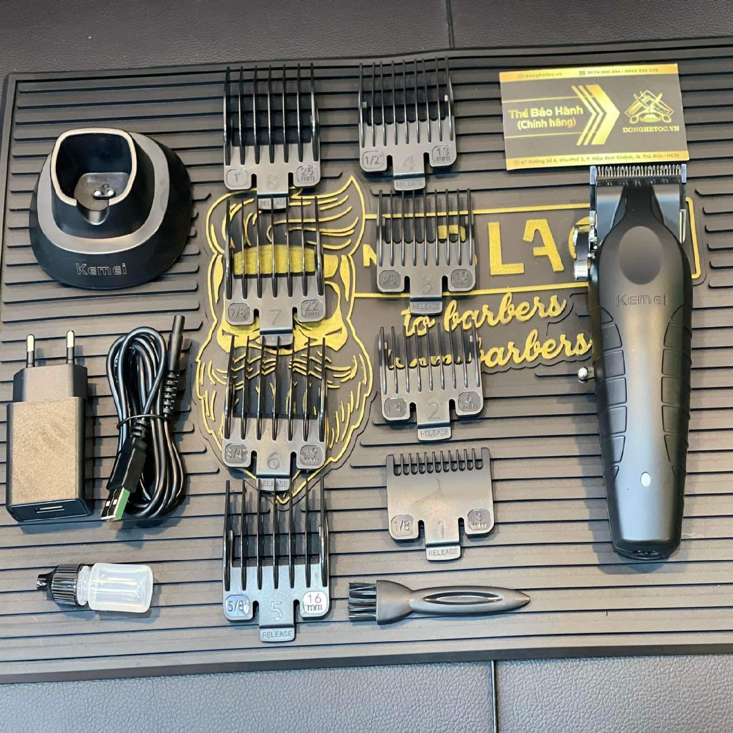Tông Đơ Cắt Tóc Kemei 2296
