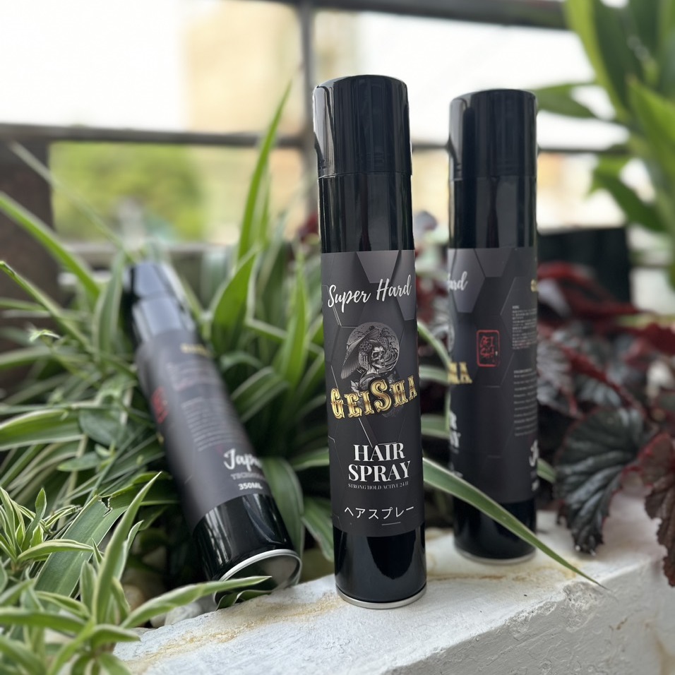 Keo Xịt Tóc GEISHA  Super Hard