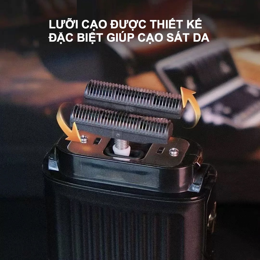 Máy Cạo Râu Cạo Khô MR.WHITE MW730