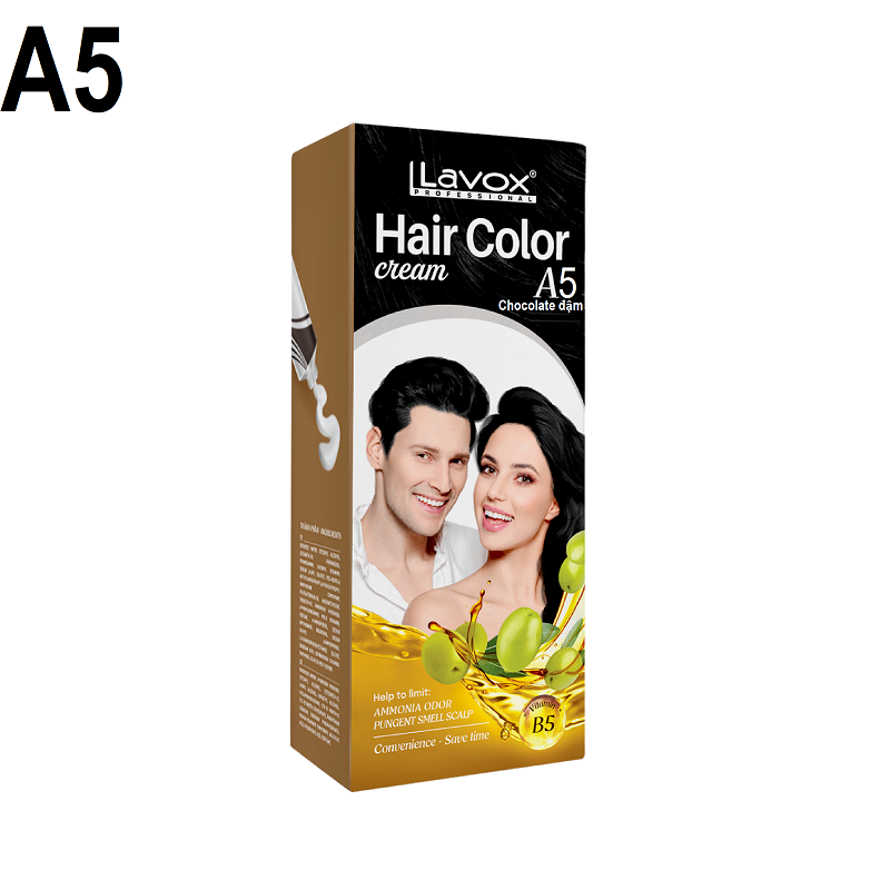 Nhuộm phủ bạc lavox