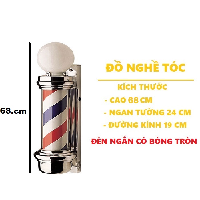 Đèn Barber Pole Ngắn MINI