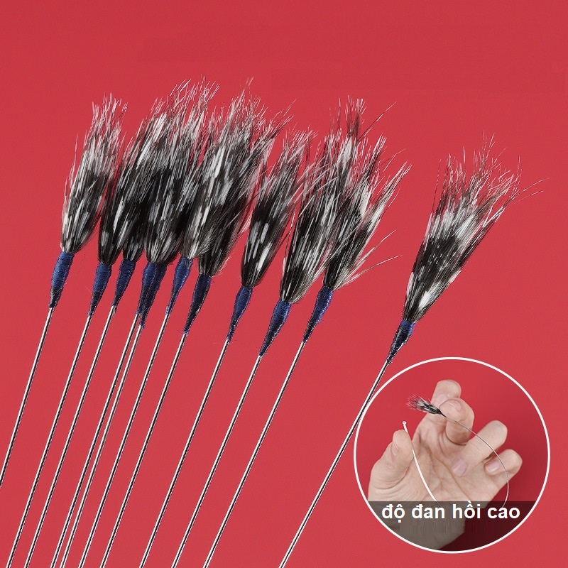 Lông gà lôi ngoáy tai