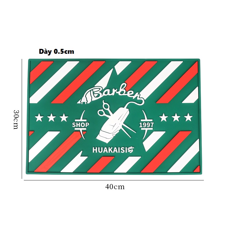 Thảm Lót Dụng Cụ Căt Tóc Barber HUAKAISI