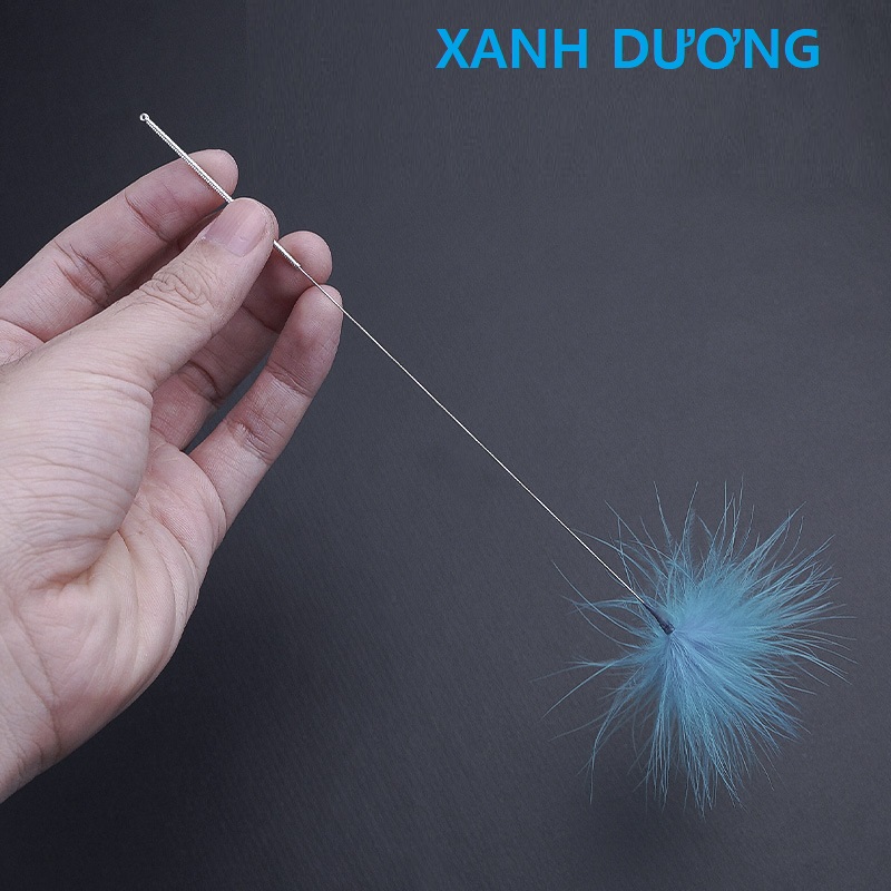 Lông vũ ngoái tai nhiều màu 687