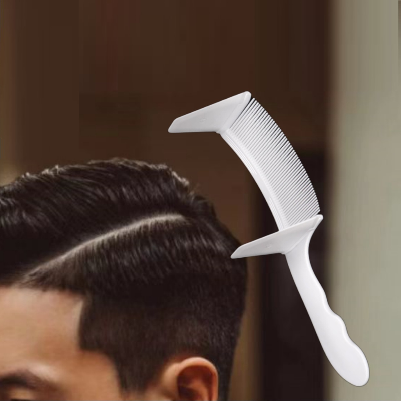 Lược Cắt Tóc Cong Cữ Định Hình