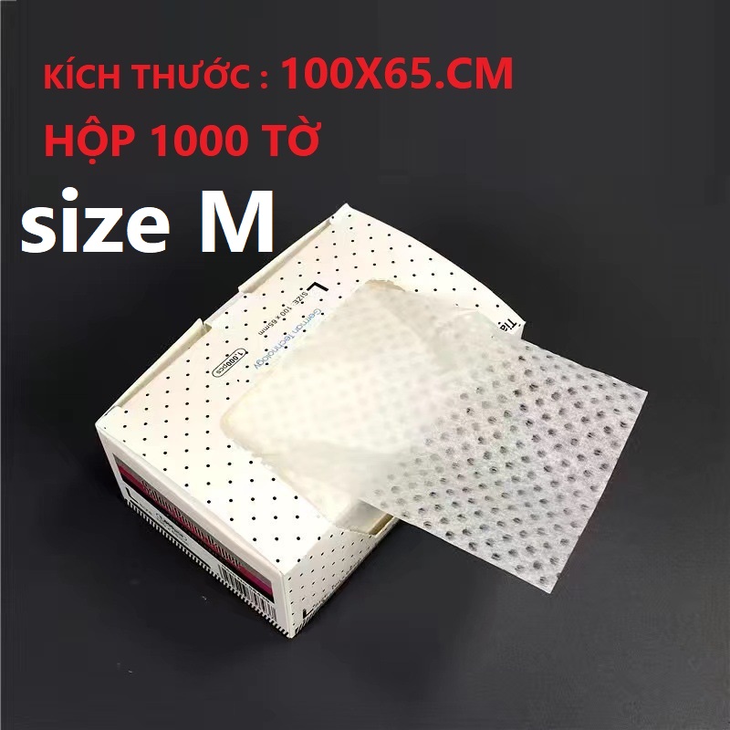 Giấy Uốn Tóc Nóng Lạnh Mẫu Mới Hộp1000 Tờ