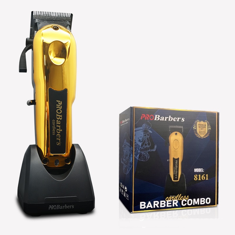 Tông Đơ Cắt Tóc PRO Barbeers Gold 8161