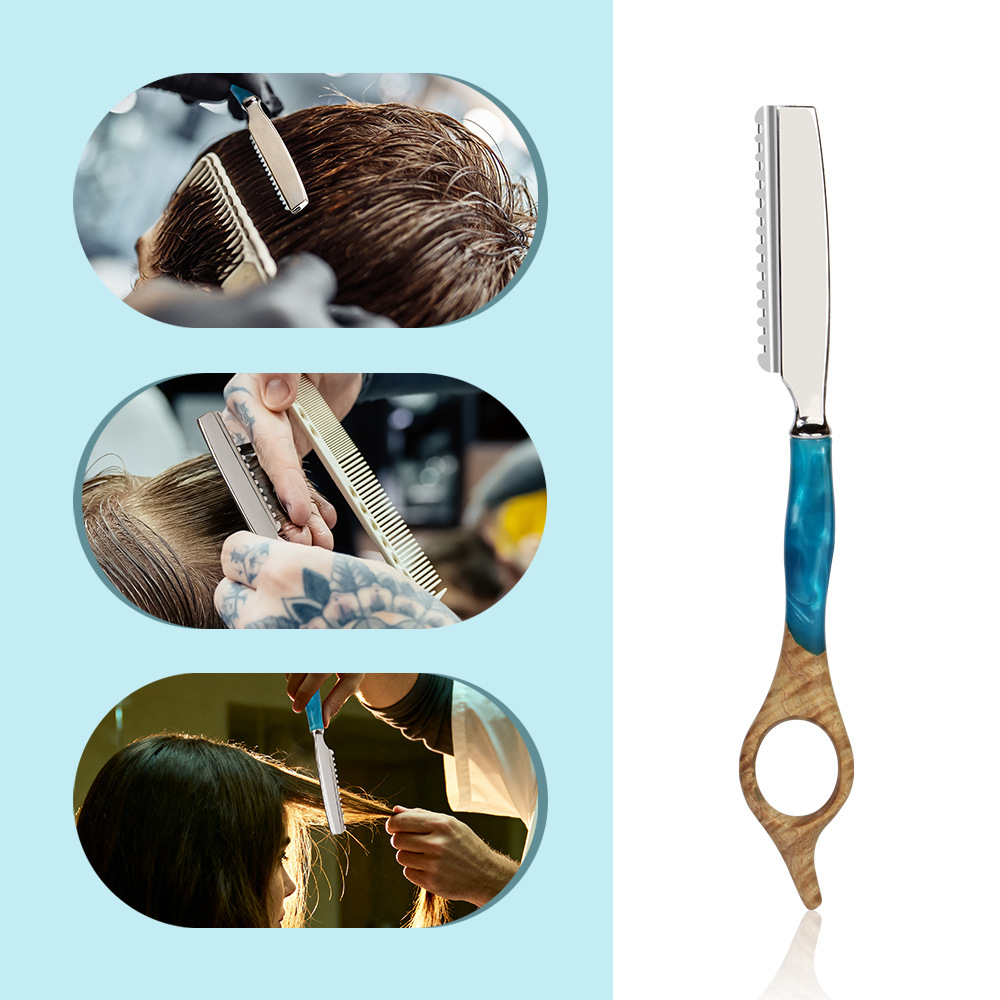 Dao Rọc Tóc Cán Gỗ