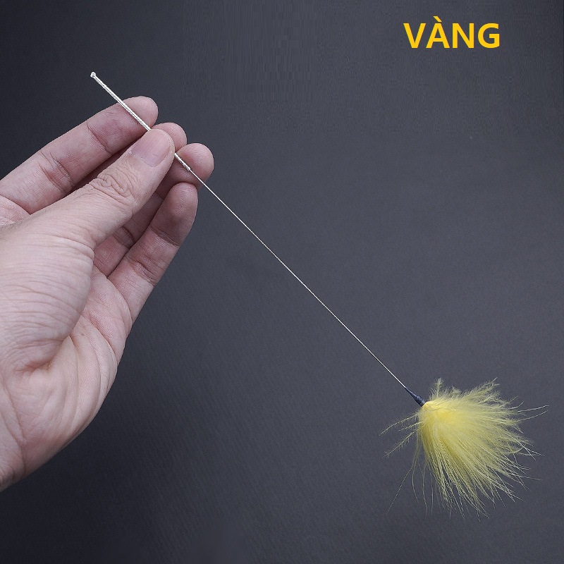 Lông vũ ngoái tai nhiều màu 687