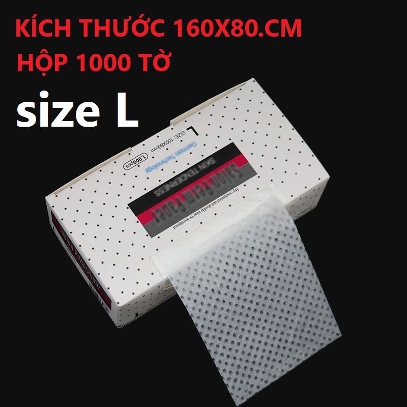 Giấy Uốn Tóc Nóng Lạnh Mẫu Mới Hộp1000 Tờ