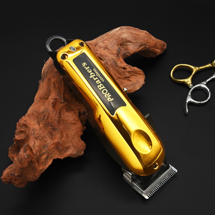 Tông Đơ Cắt Tóc PRO Barbeers Gold 8161