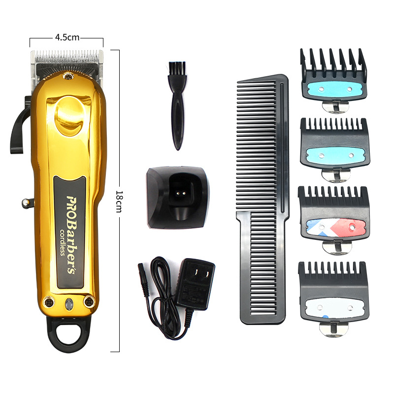 Tông Đơ Cắt Tóc PRO Barbeers Gold 8161