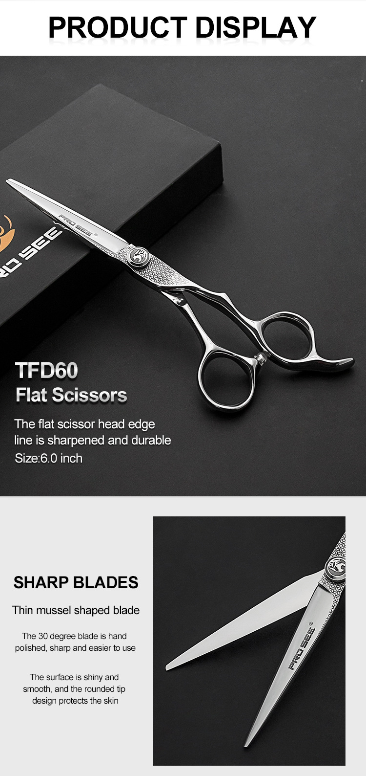 Kéo Cắt Tóc PRO SEE