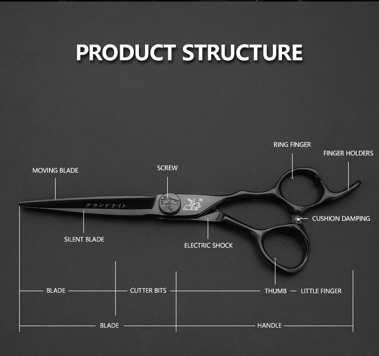 Kéo Cắt Tóc Chiên Binh Cao Cấp