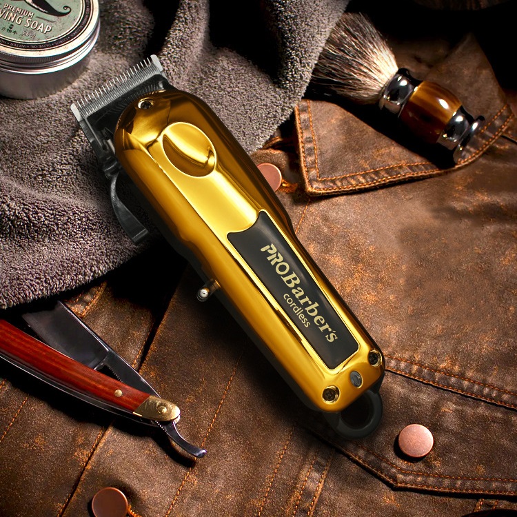 Tông Đơ Cắt Tóc PRO Barbeers Gold 8161