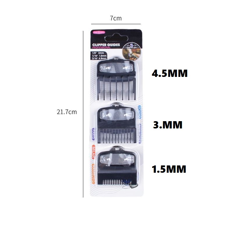 Bộ Cử Tông Đơ 3 Cái Gá Thép