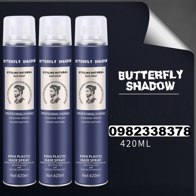 Keo Xịt Tóc BAUDDERFLY SHADOW