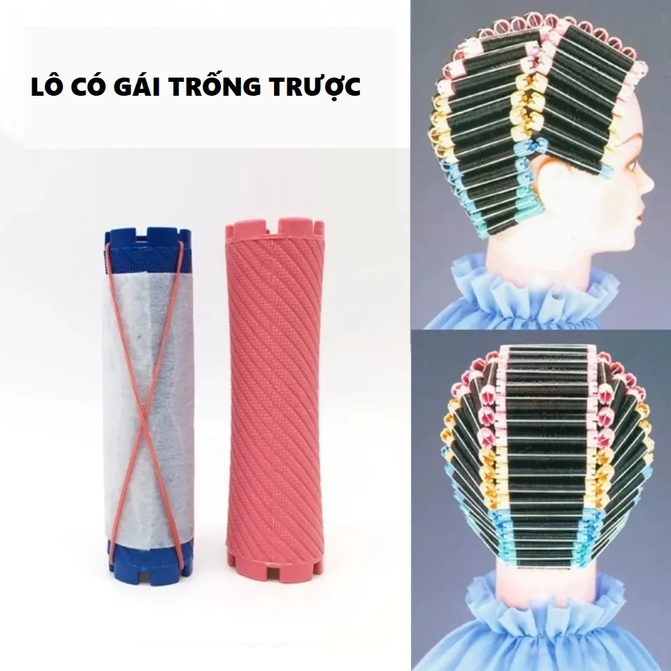 Lô Uốn Tóc Nhật Bản Chuyên Dụng Uốn Lạnh Chao Cấp Đủ Size 735