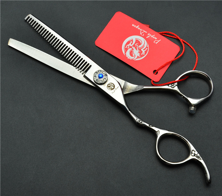 Kéo Cắt Tóc Tay Trái Purple Dragon​​​​​